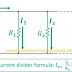 Current Divider Rule [Statement, Formula, Examples, and Derivation]