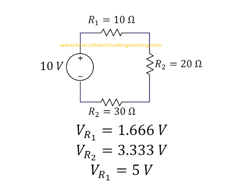 Kirchhoff's Current Law Example # 2: 9 Resistors join in a network