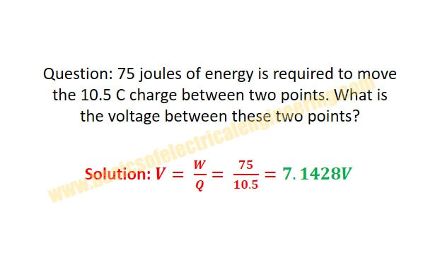energy-to-voltage-formula